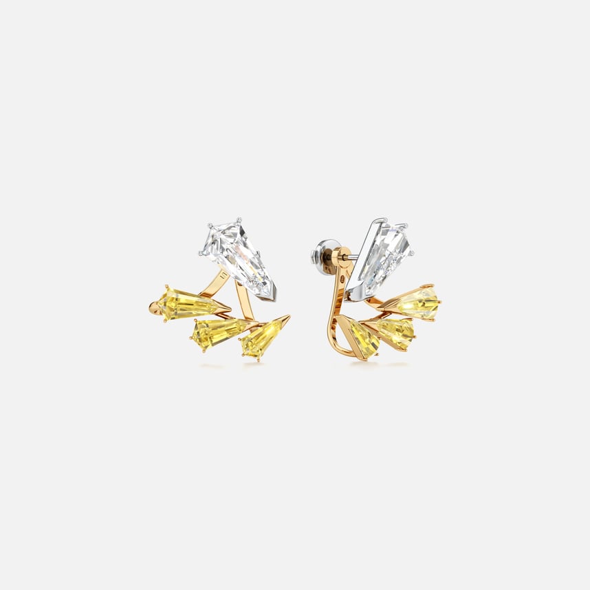 Phoenix Yellow Diamond Earrings
