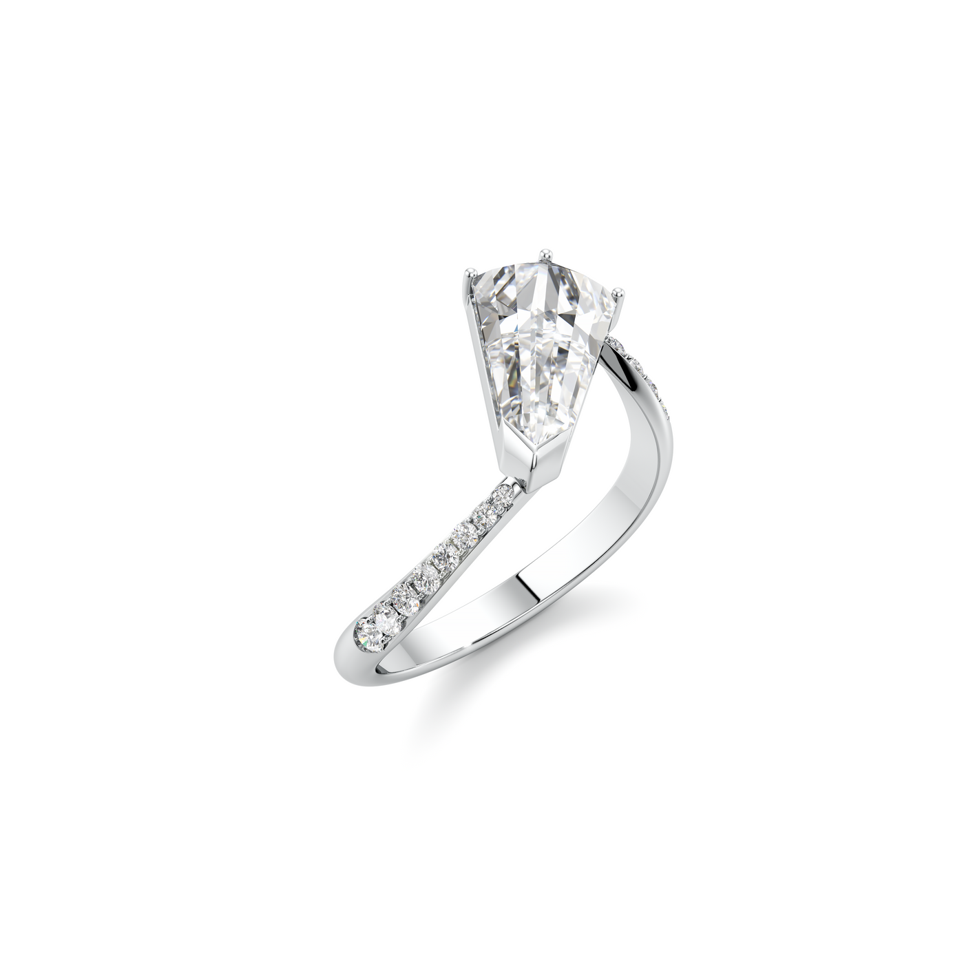 Phoenix Diamond Open Pavé Ring