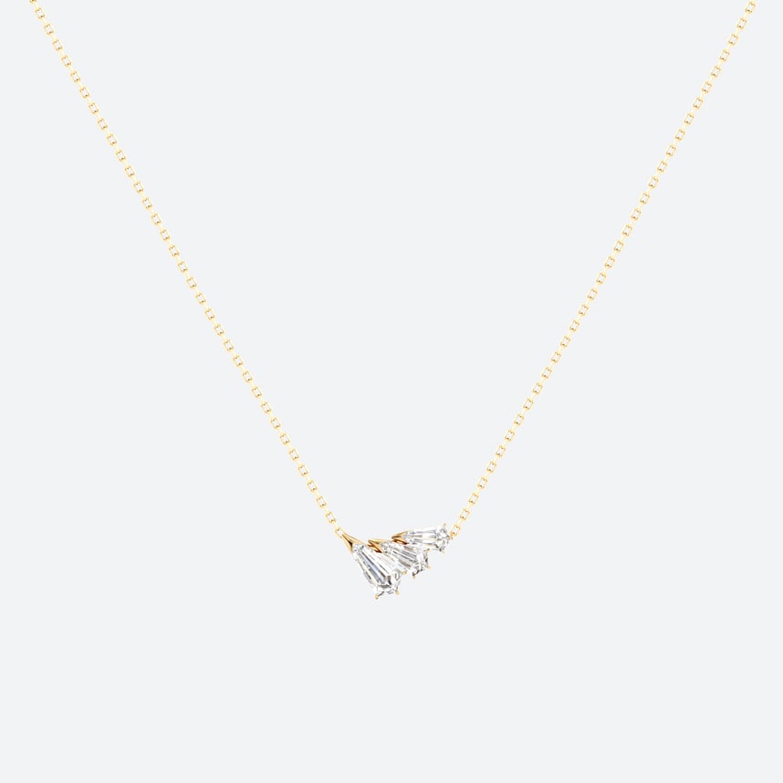 Phoenix Diamond Trio Pendant Necklace