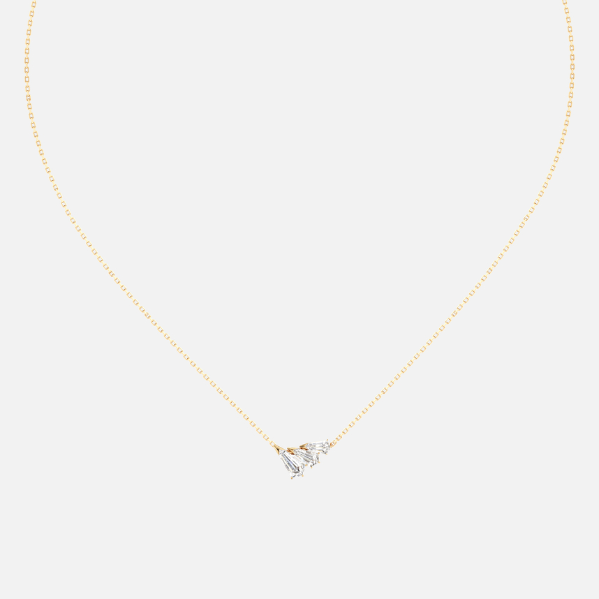 Phoenix Diamond Trio Pendant Necklace