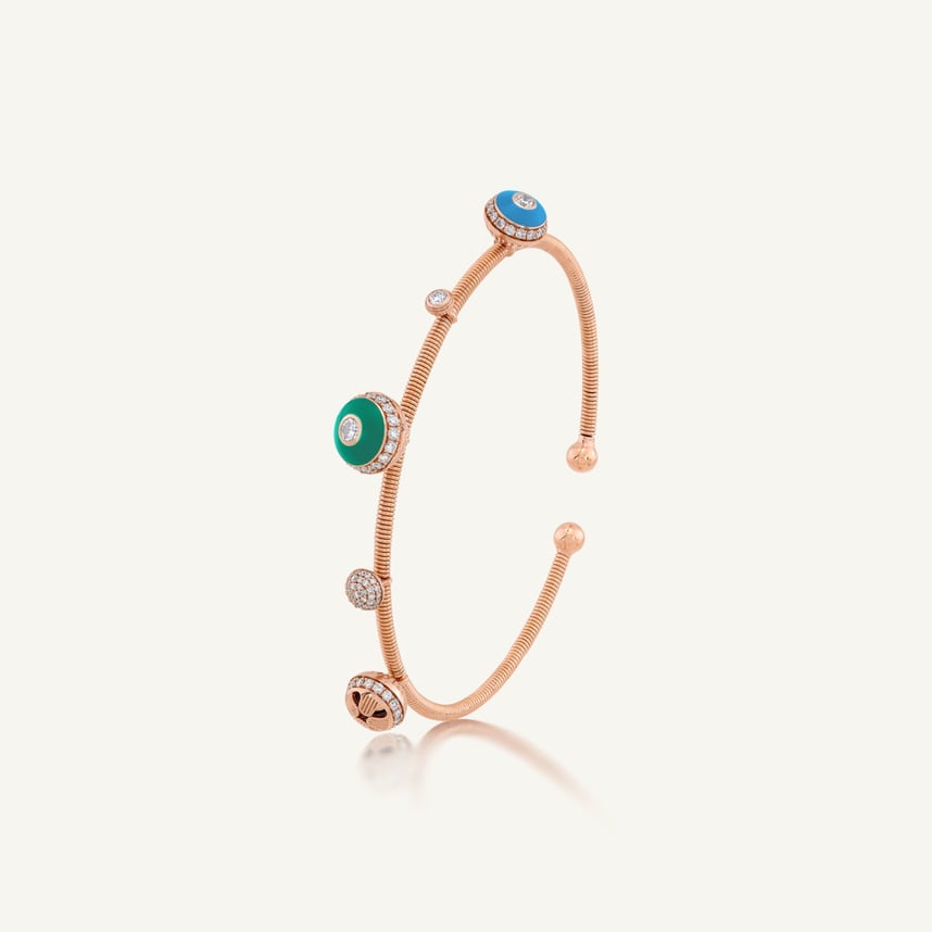 Poetry in Motion Sway Blue-Green Bangle