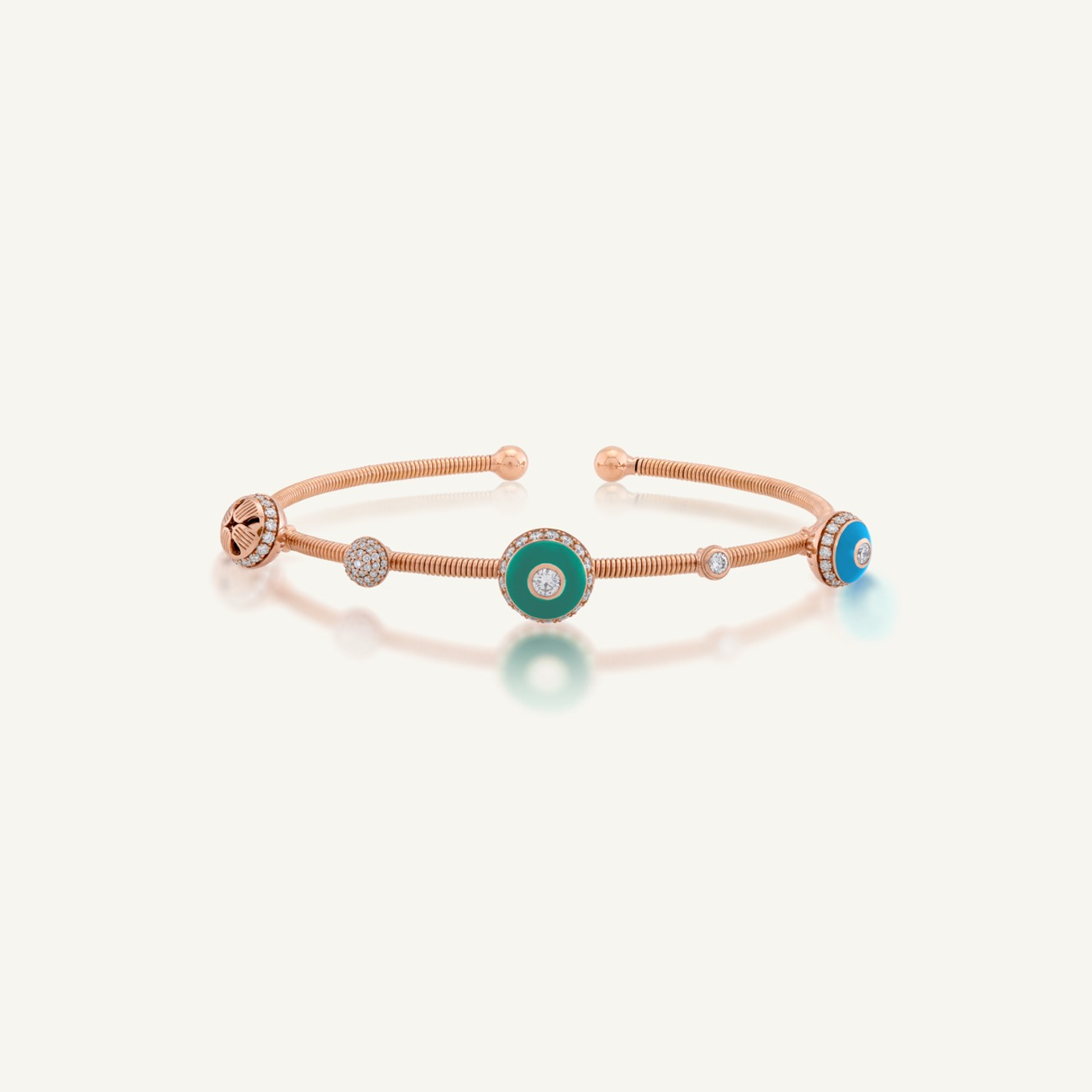 Poetry in Motion Sway Blue-Green Bangle