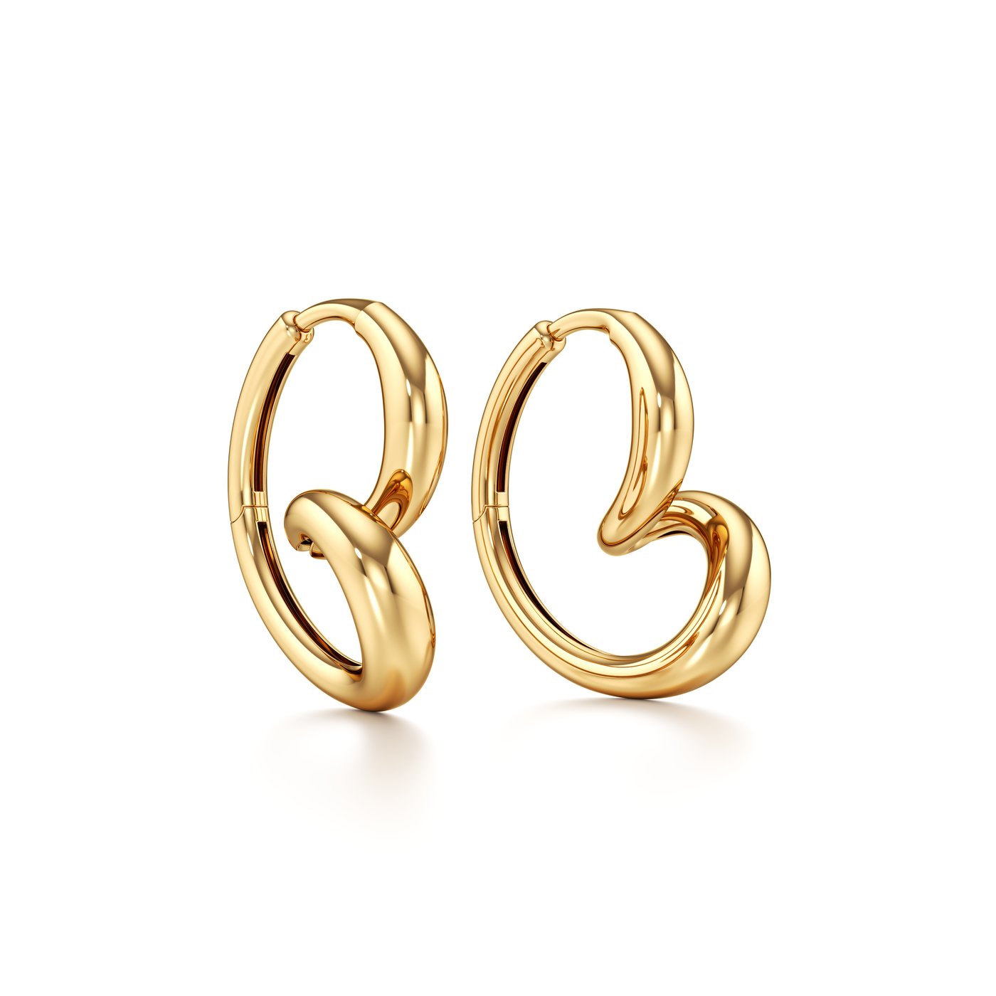 Whirlwind Hoop Earrings