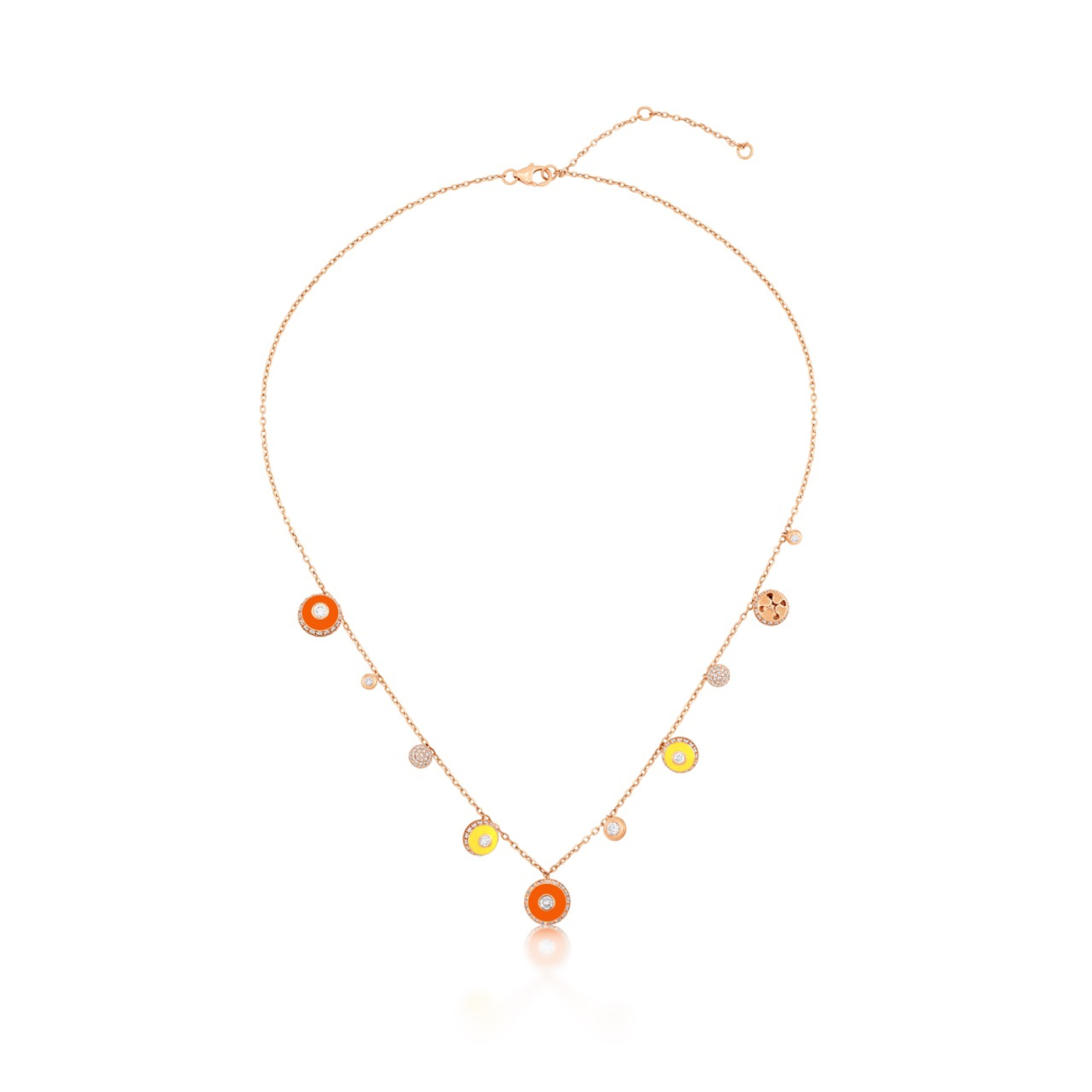 Poetry in Motion Sway Amber Necklace