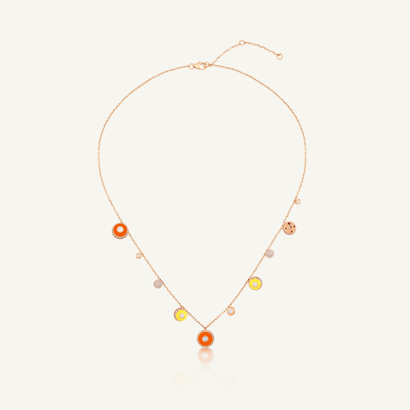 Poetry in Motion Sway Amber Necklace