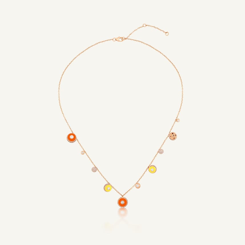 Poetry in Motion Sway Amber Necklace