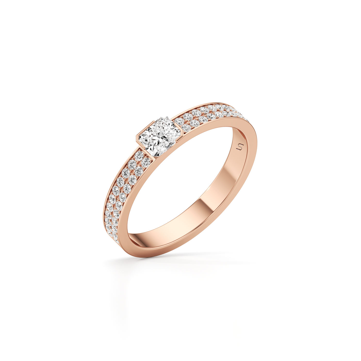 Meta Radiant Full Pavé Band