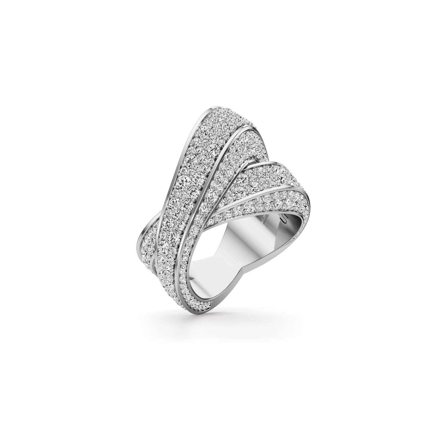 Infinite Diamond Pavé Ring