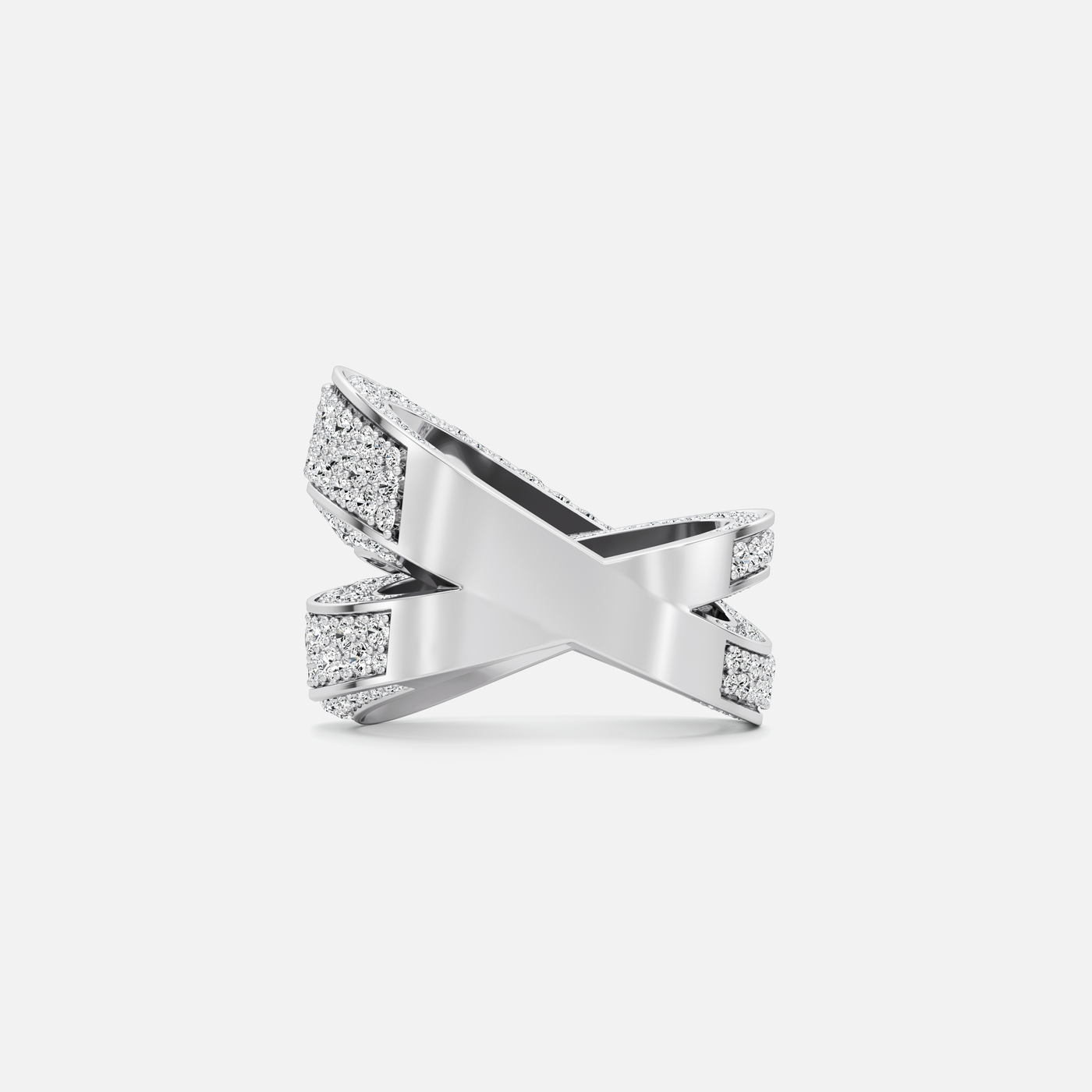 Infinite Diamond Pavé Ring