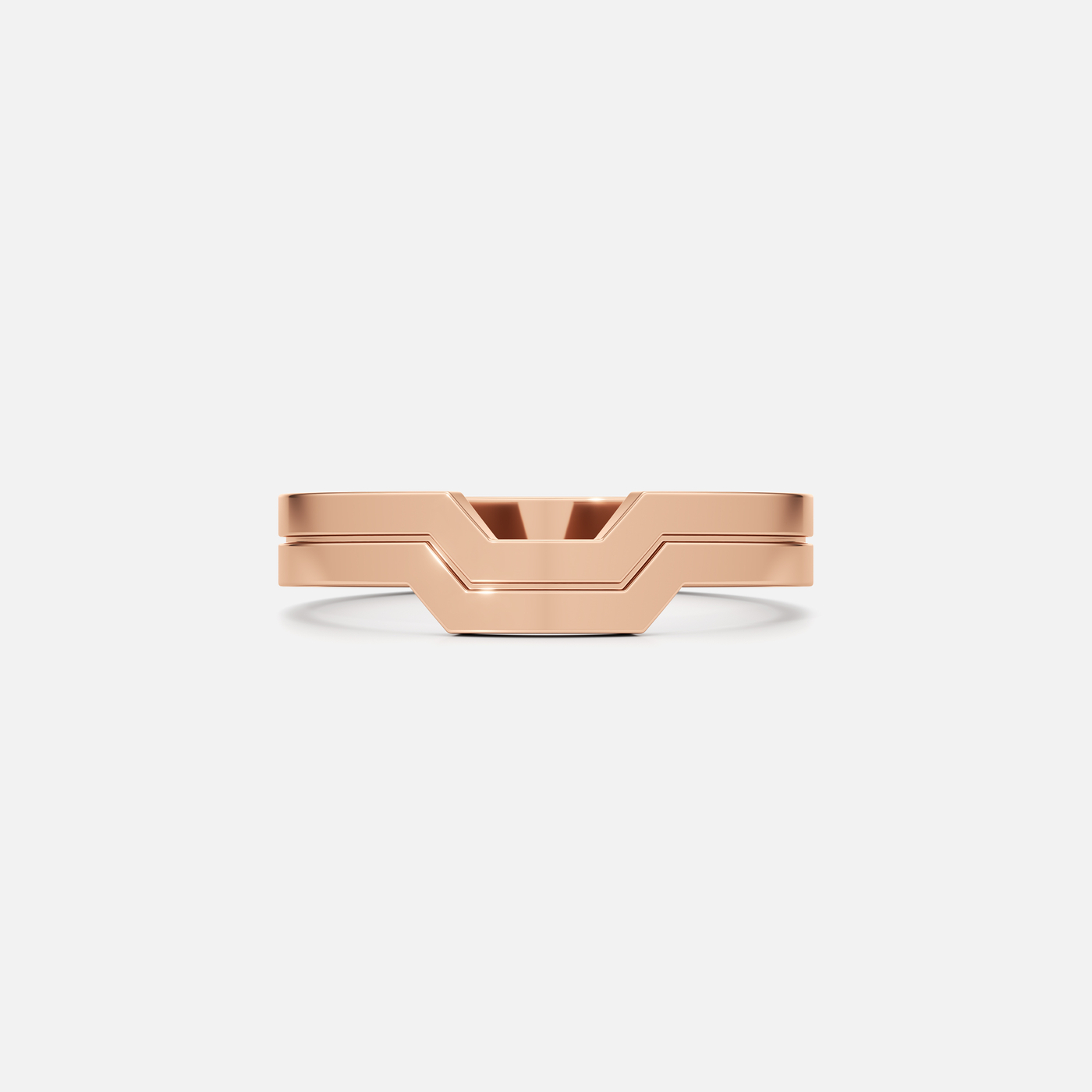 Meta Stackable Gold Ring