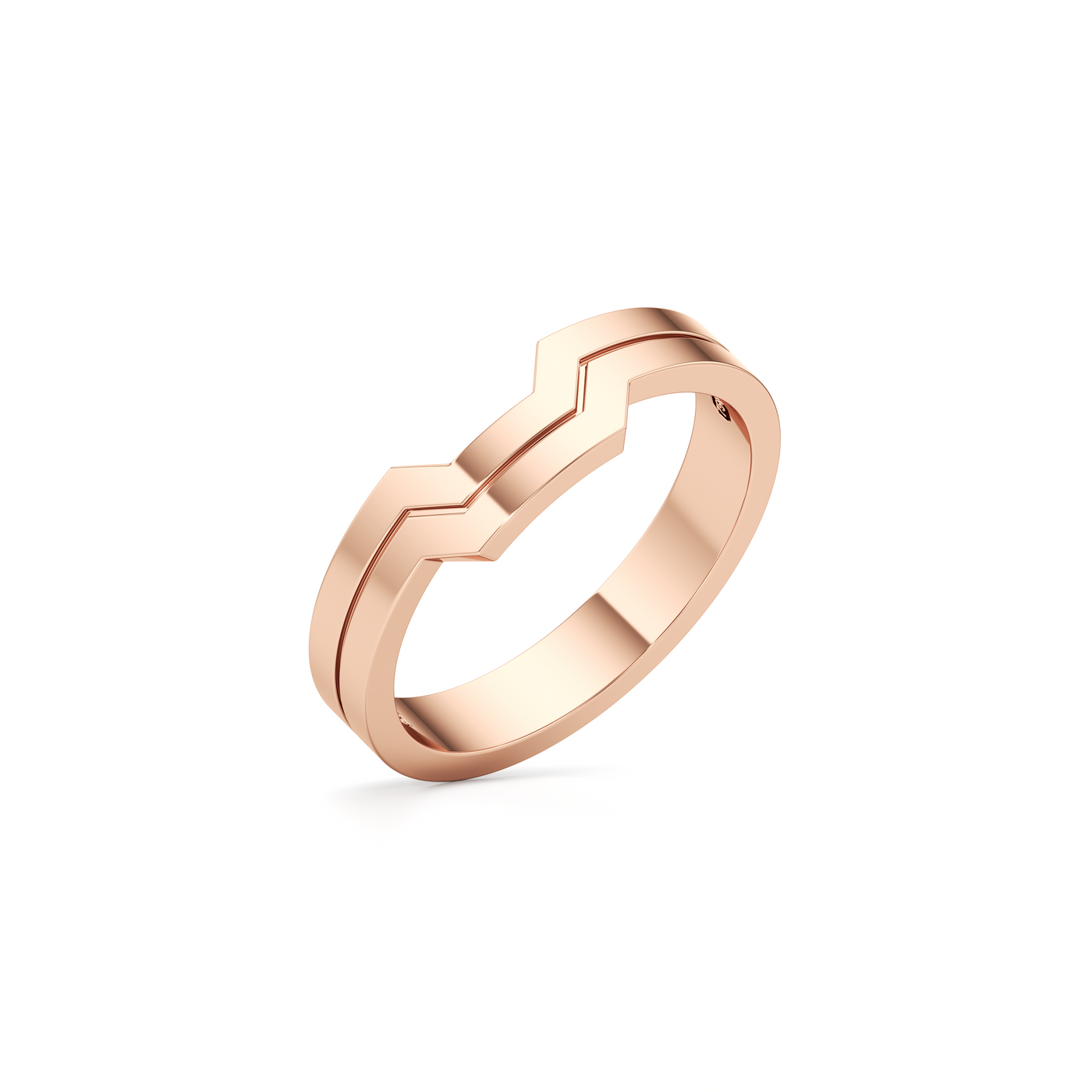 Meta Stackable Gold Ring