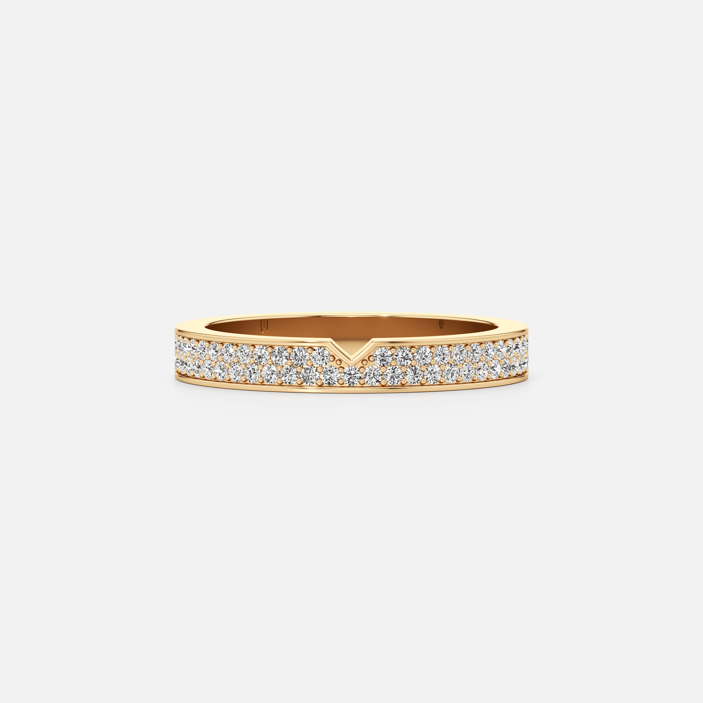 Whirlwind Diamond Pavé Classic Ring