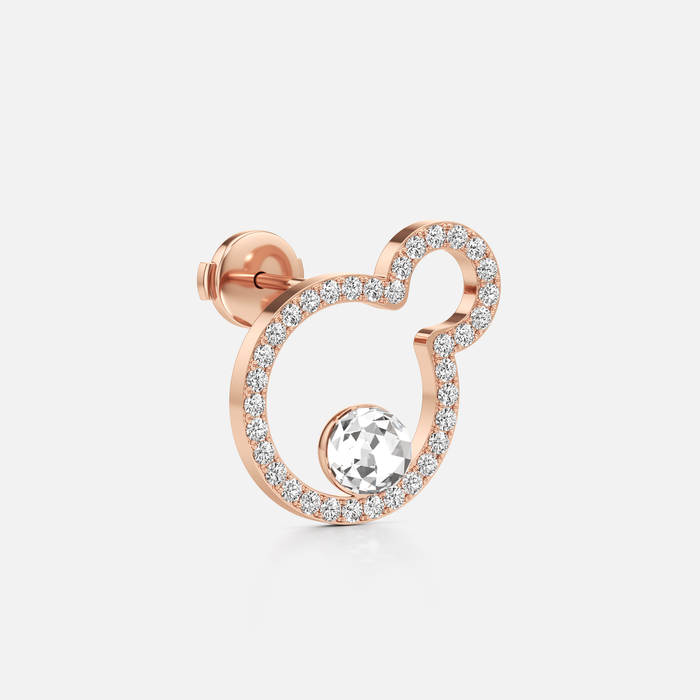 Bubble Diamond Earrings