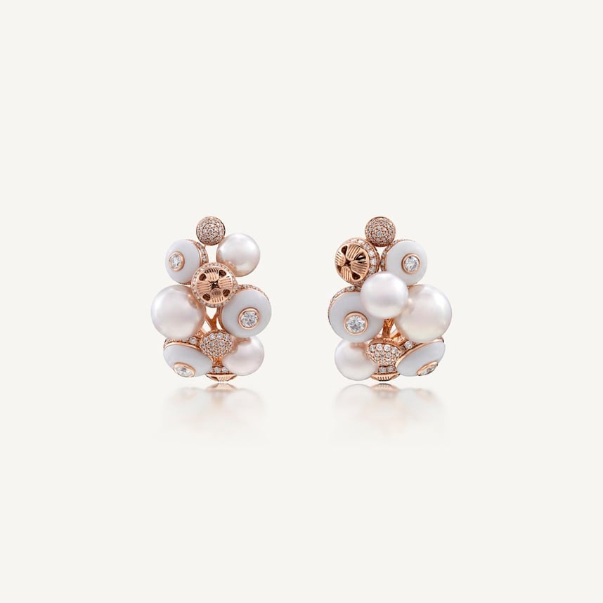 Poetry in Motion Symphony Blanche Earrings
