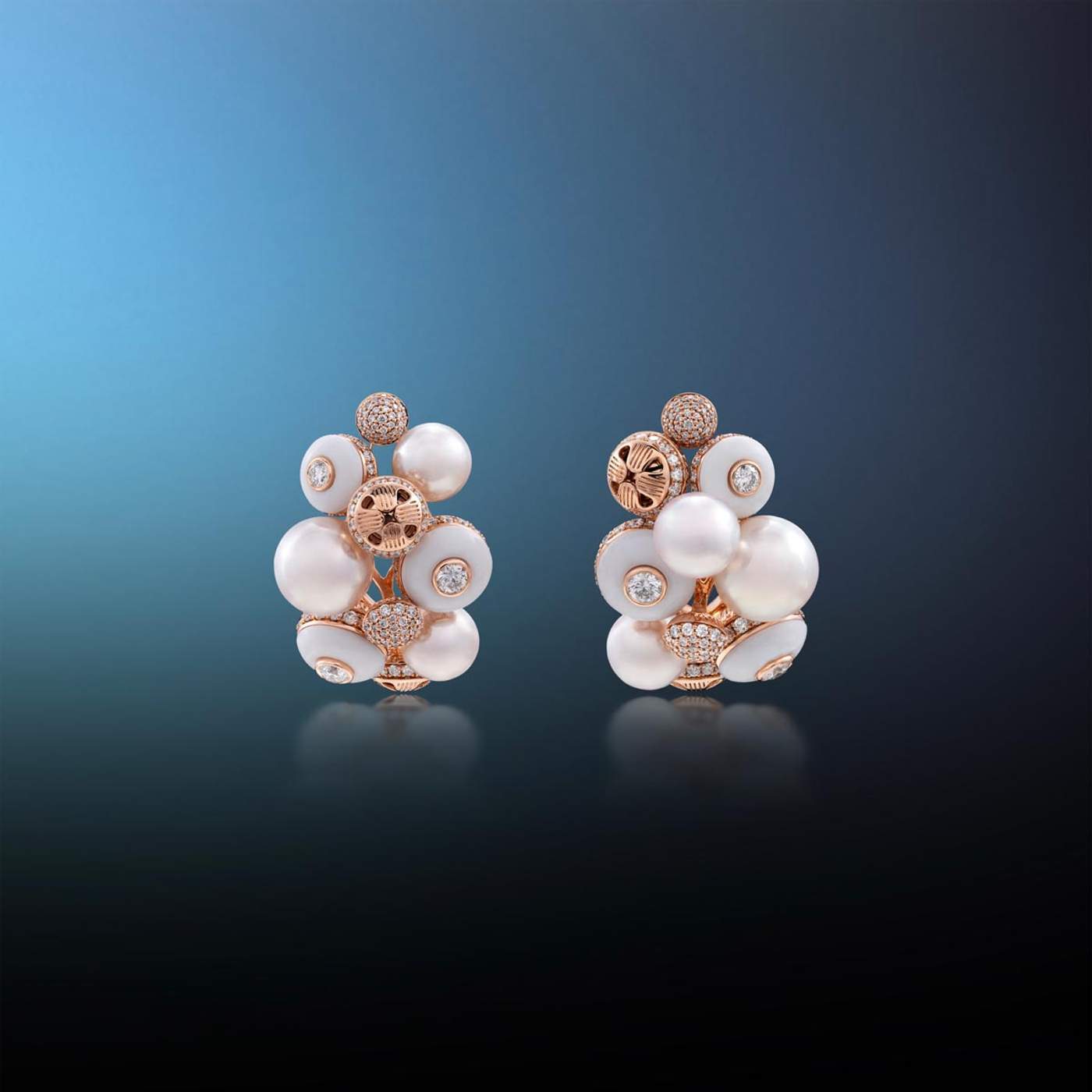 Poetry in Motion Symphony Blanche Earrings