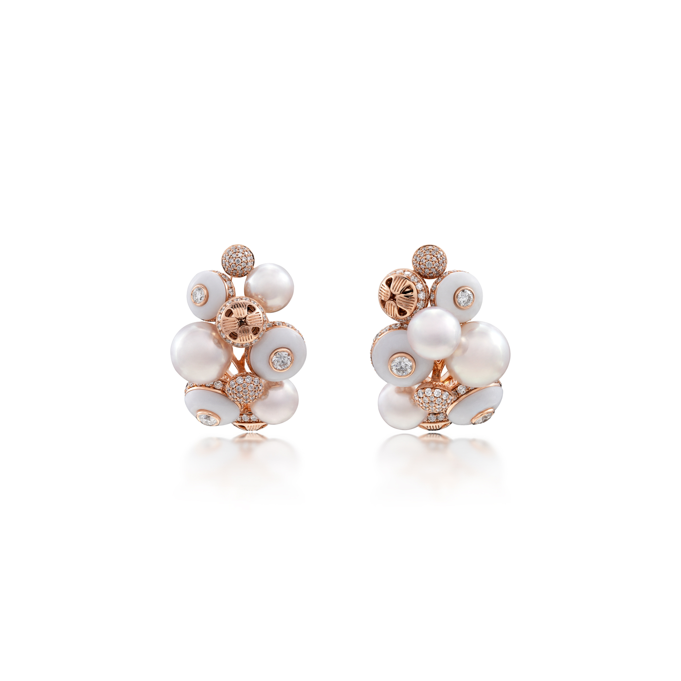 Poetry in Motion Symphony Blanche Earrings