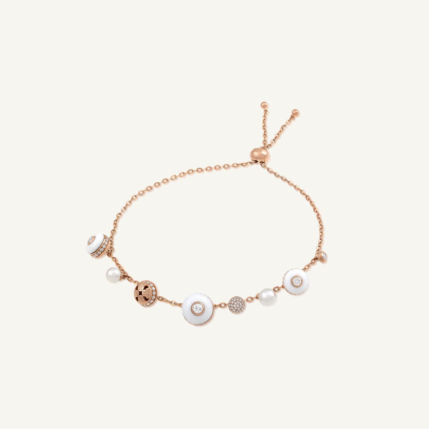 Poetry in Motion Rhythm Blanche Bracelet
