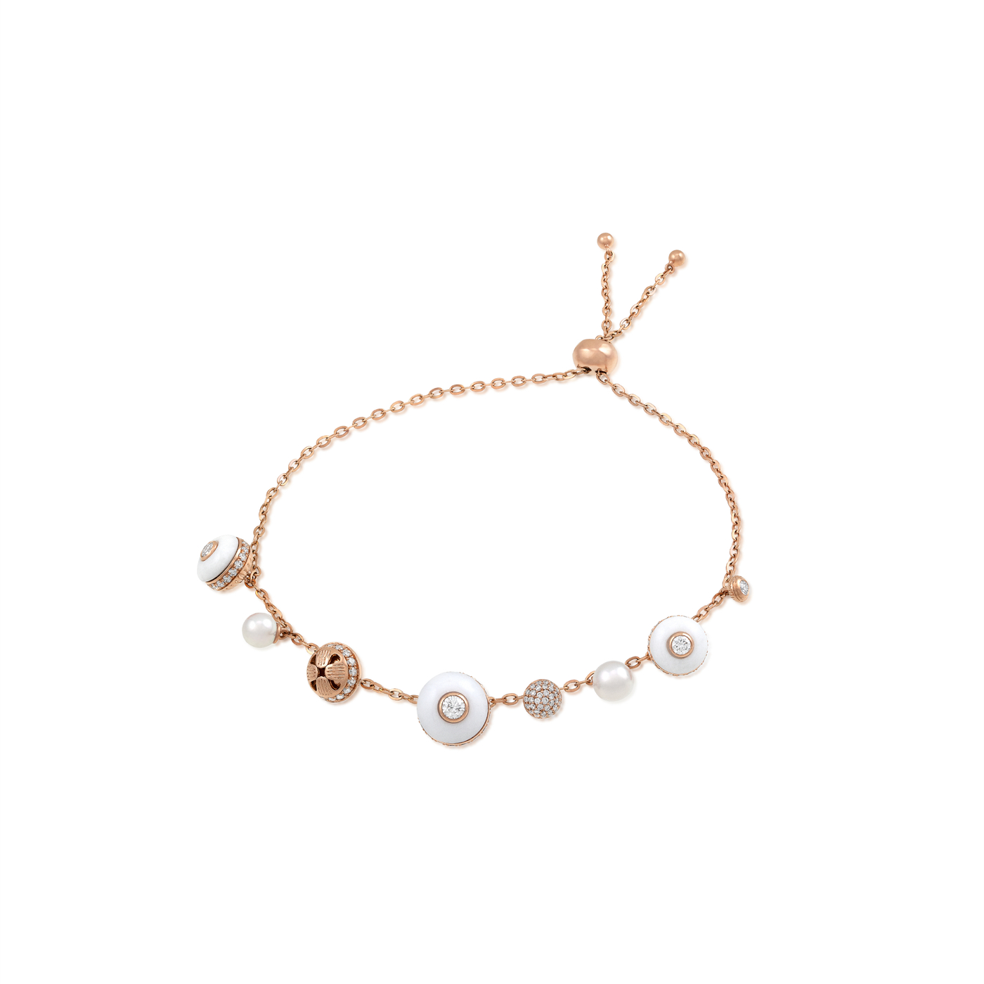 Poetry in Motion Rhythm Blanche Bracelet