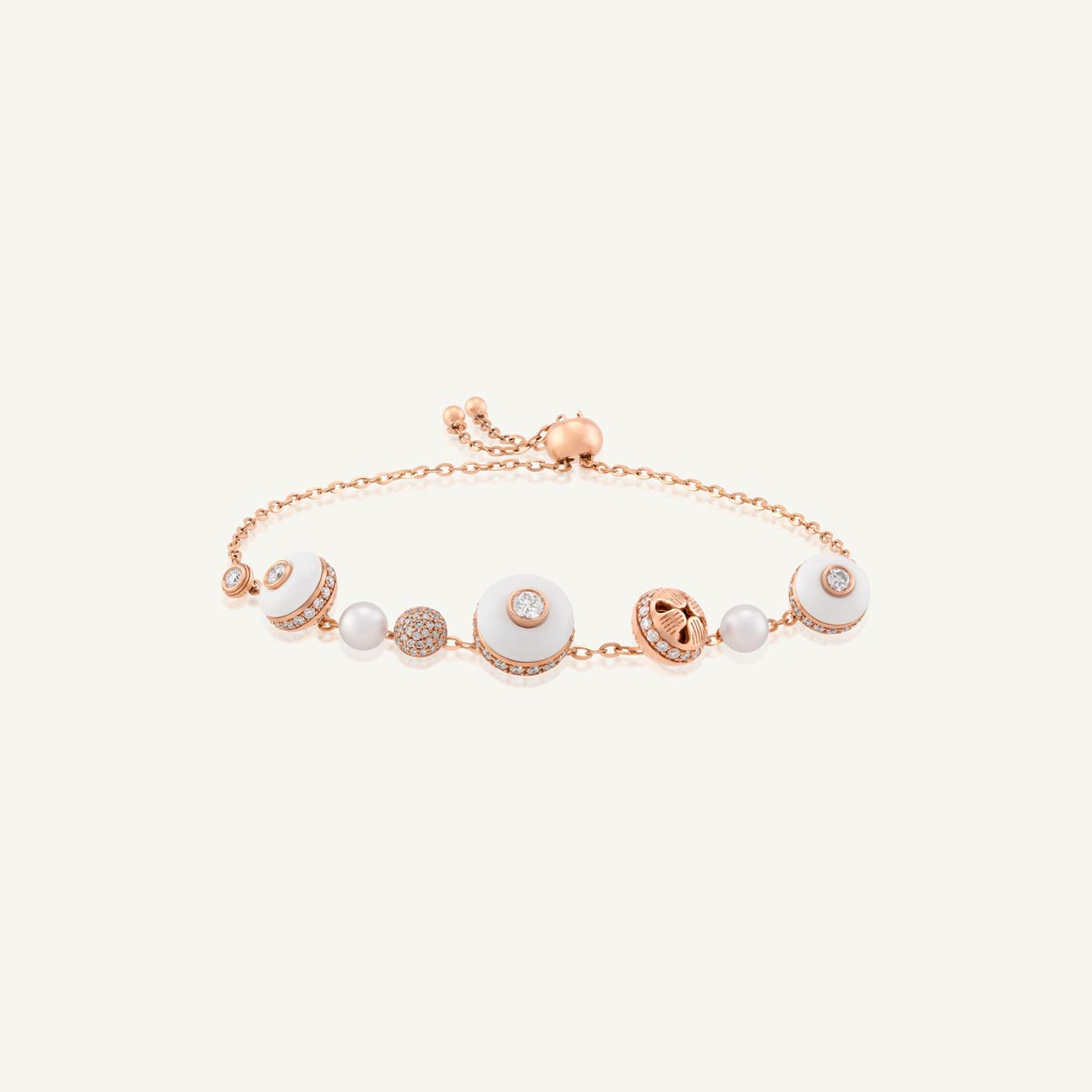 Poetry in Motion Rhythm Blanche Bracelet