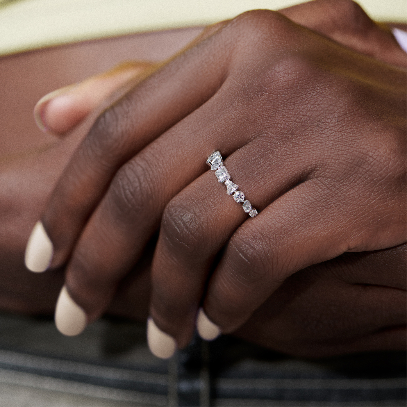 Meta Diamond Eternity Ring