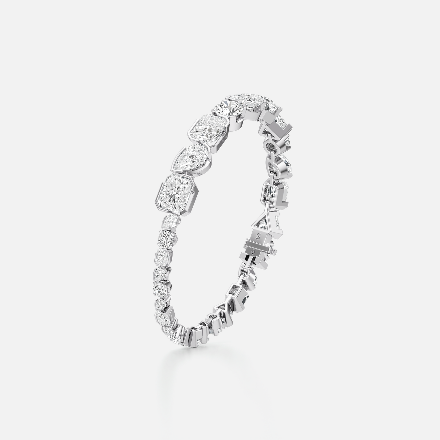 Bracelet d'éternité Statement en diamants Meta