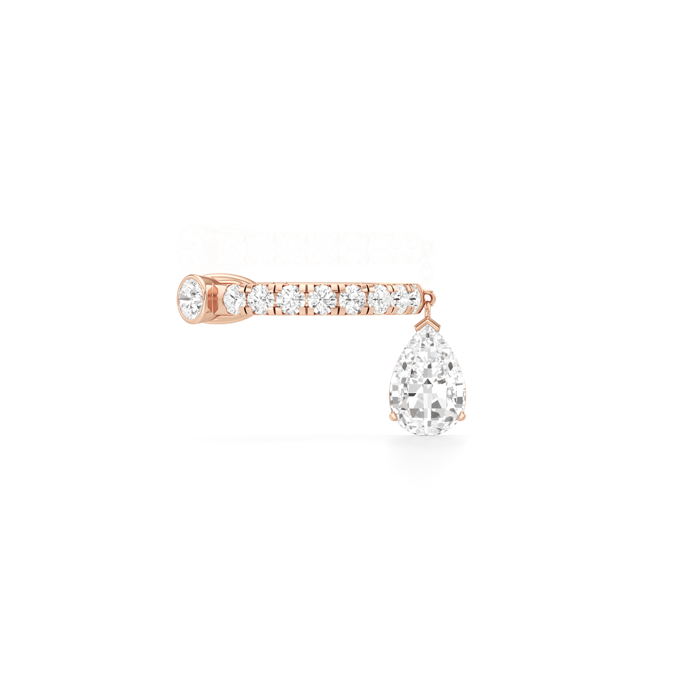 Tear Petite Diamond Earcuff
