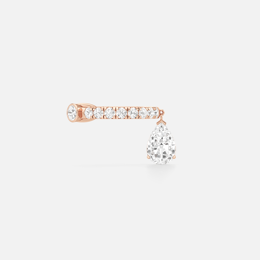Tear Petite Diamond Earcuff