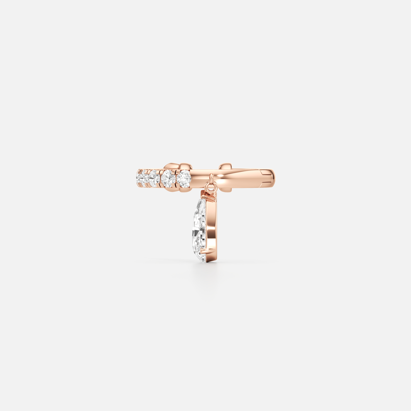 Tear Petite Diamond Earcuff