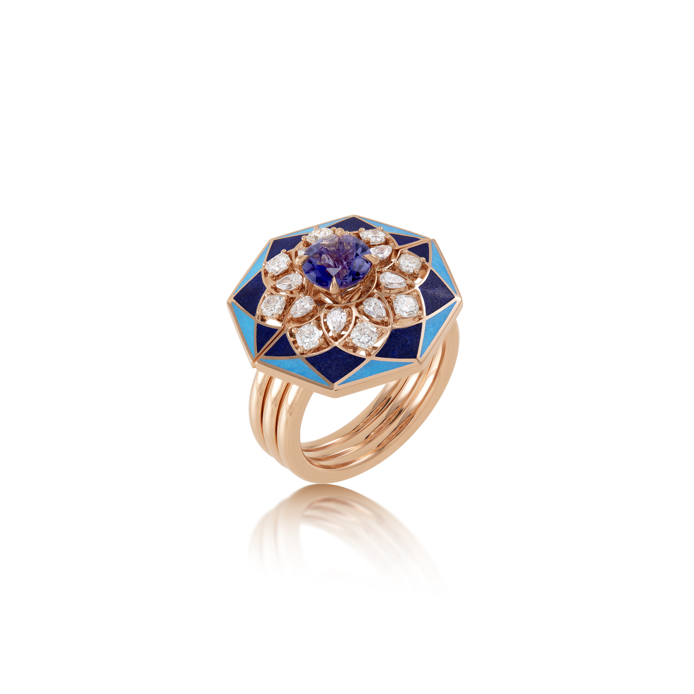 Kaleido Prism Jacket Ring