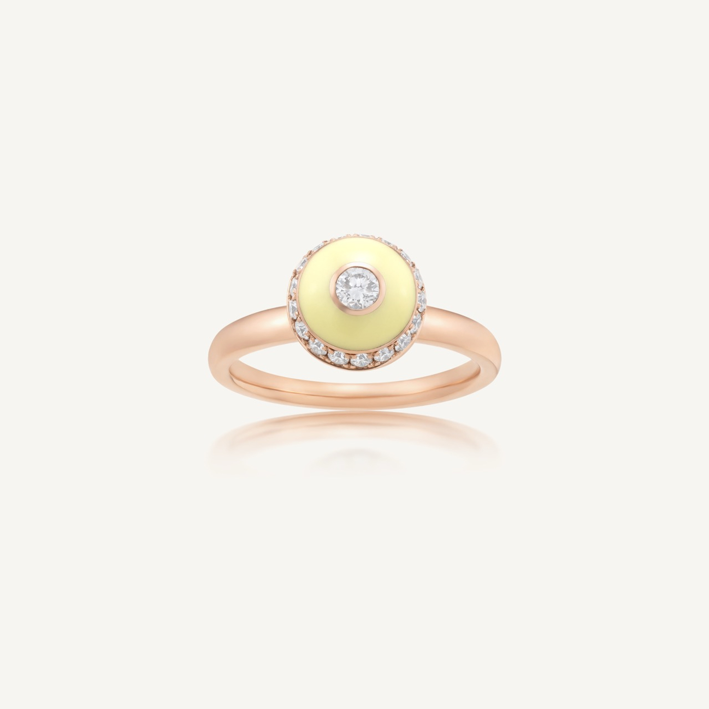 Poetry in Motion Yellow Stackable Ring