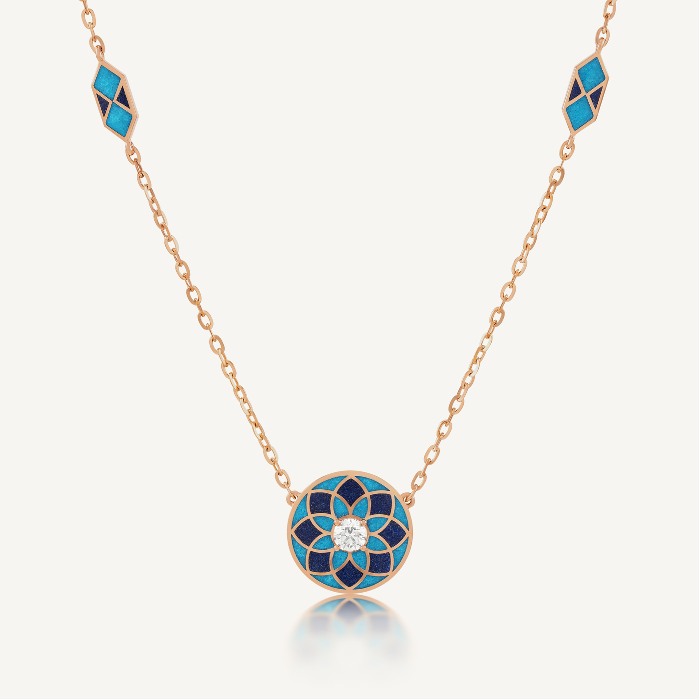 Kaleido Mosaic Rivière Necklace