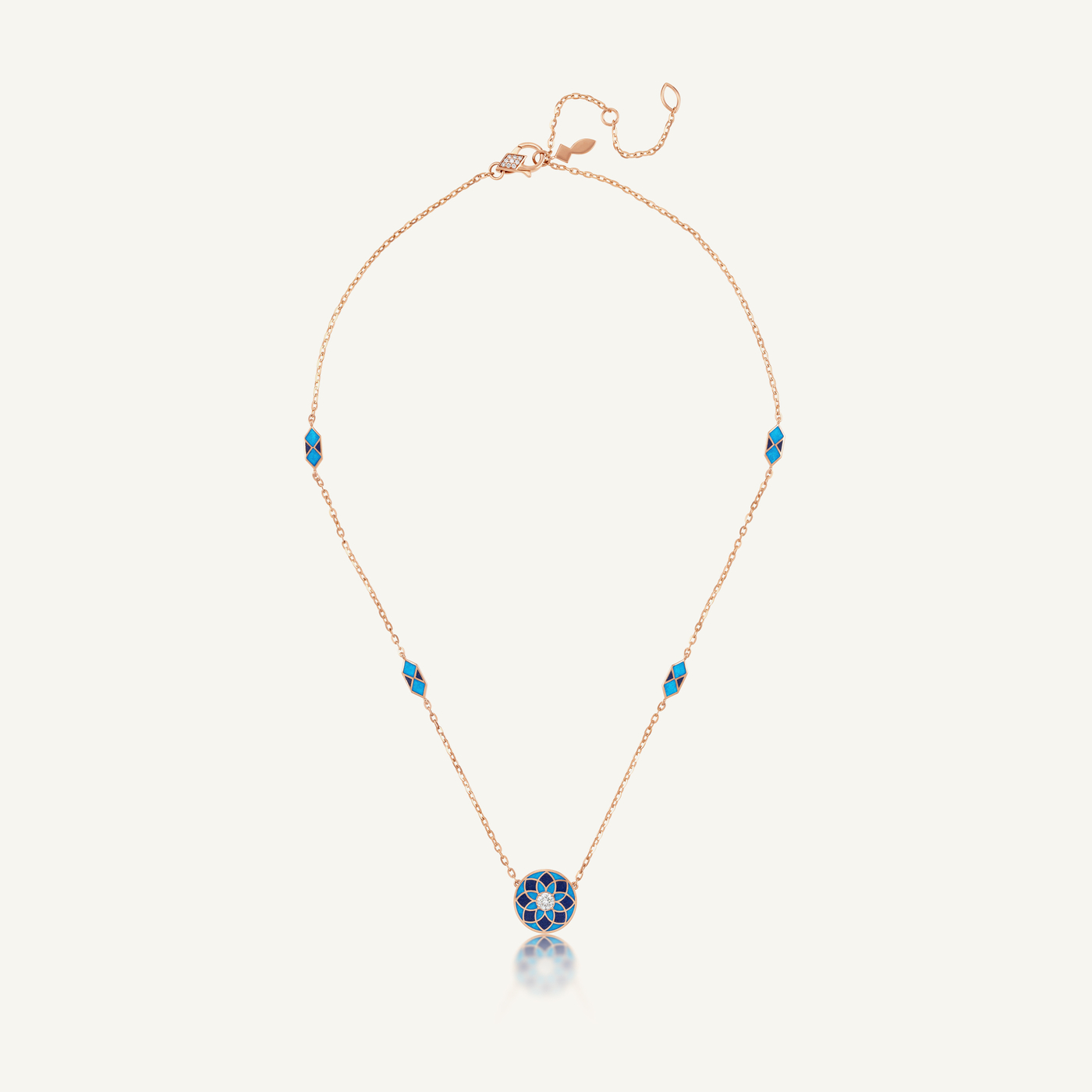 Kaleido Mosaic Rivière Necklace