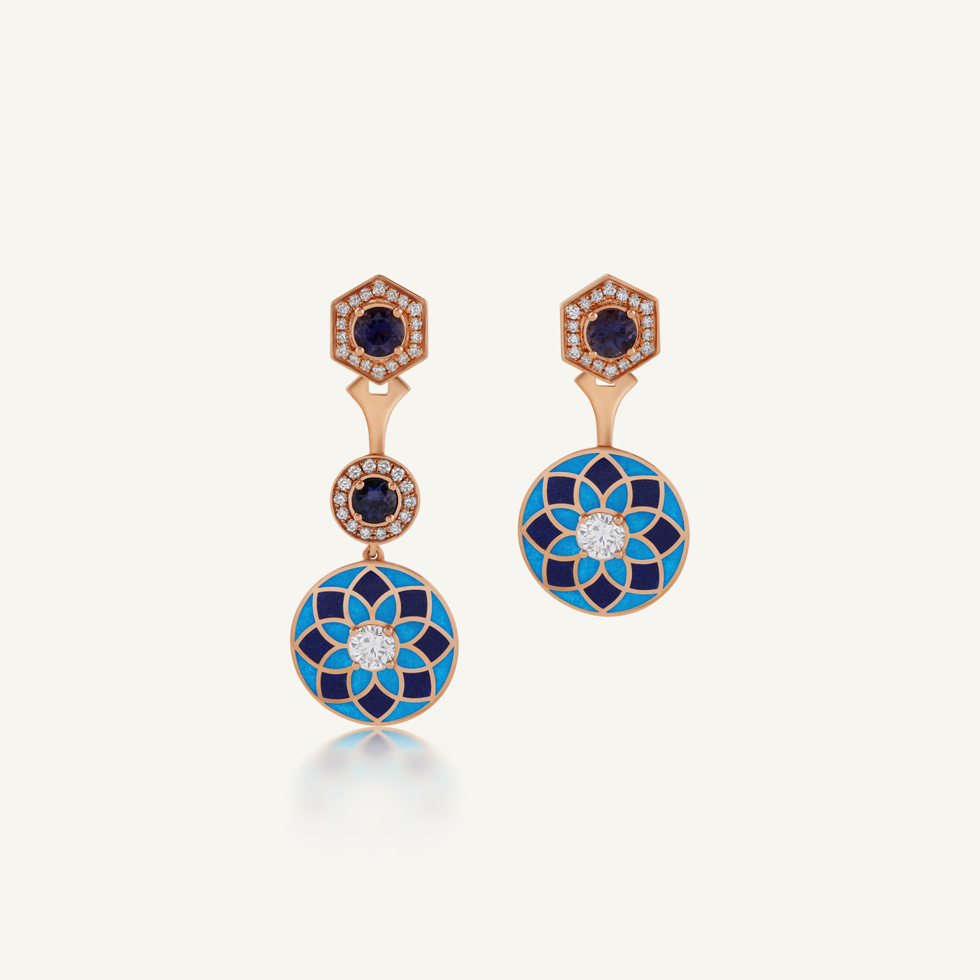 Kaleido Asymmetric Earrings