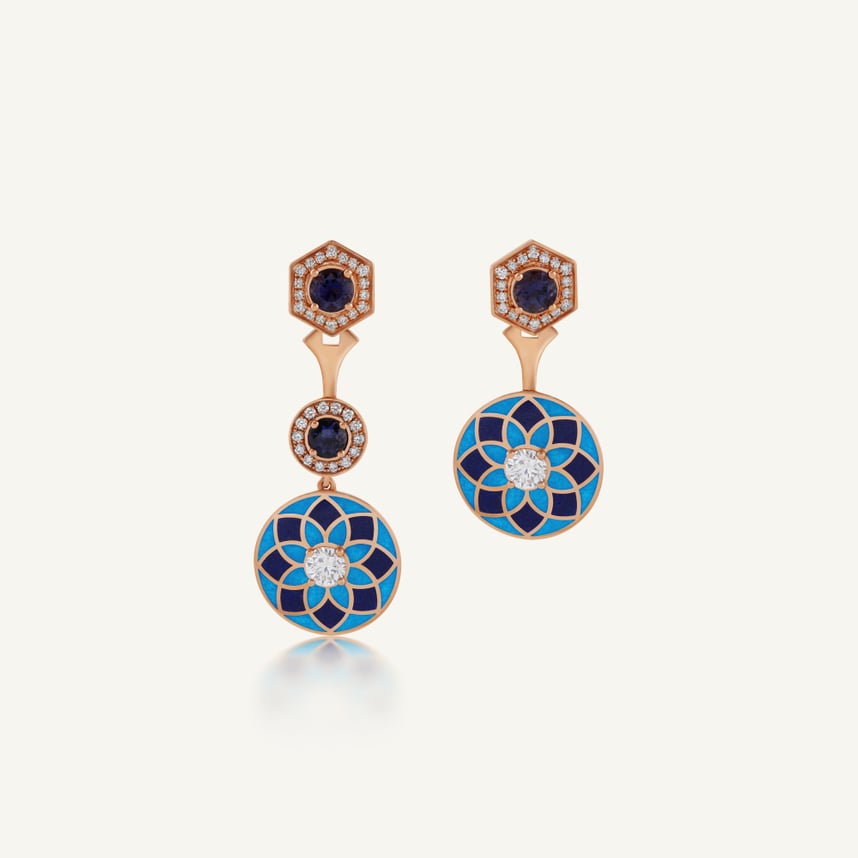 Kaleido Asymmetric Earrings