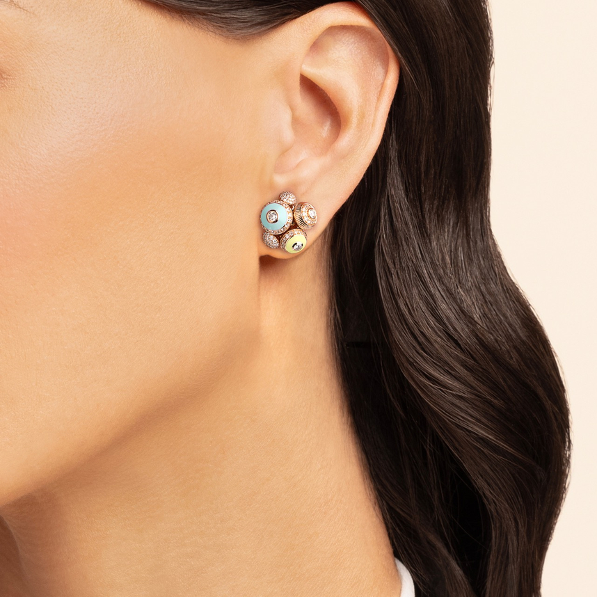 Poetry in Motion Rhapsody Yellow-Green Earrings