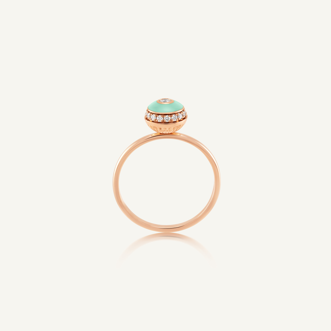 Poetry in Motion Allure Soft Green Stackable Ring
