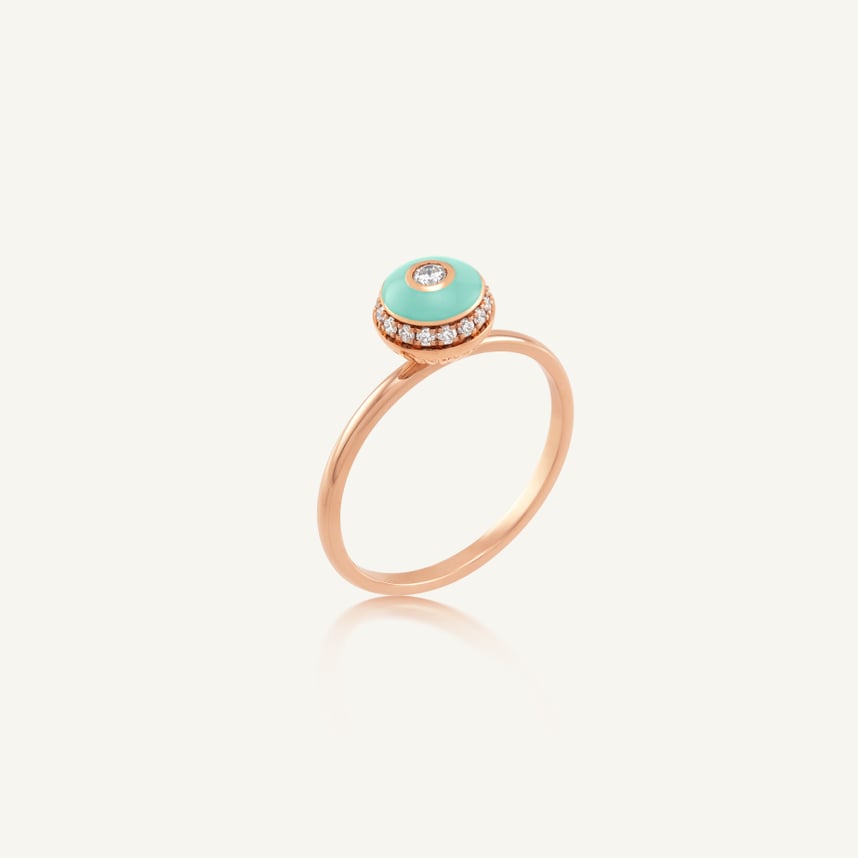 Poetry in Motion Allure Soft Green Stackable Ring