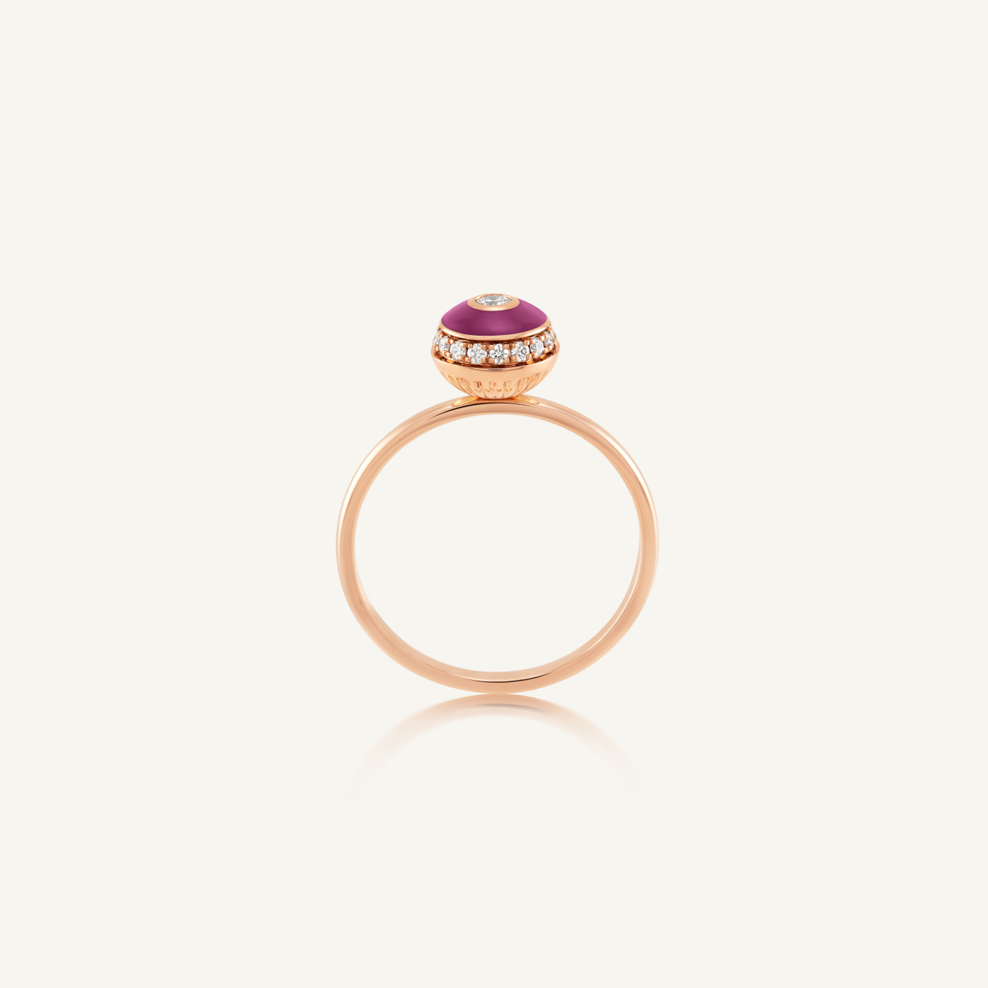 Poetry in Motion Allure Purple Stackable Ring