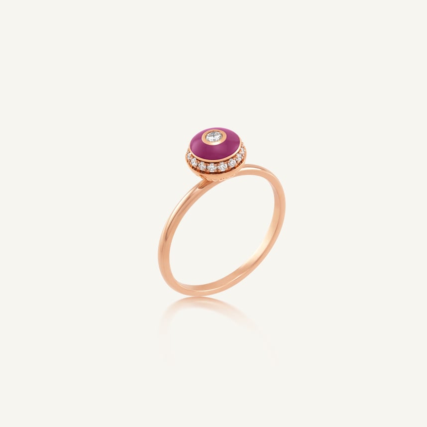 Poetry in Motion Allure Purple Stackable Ring
