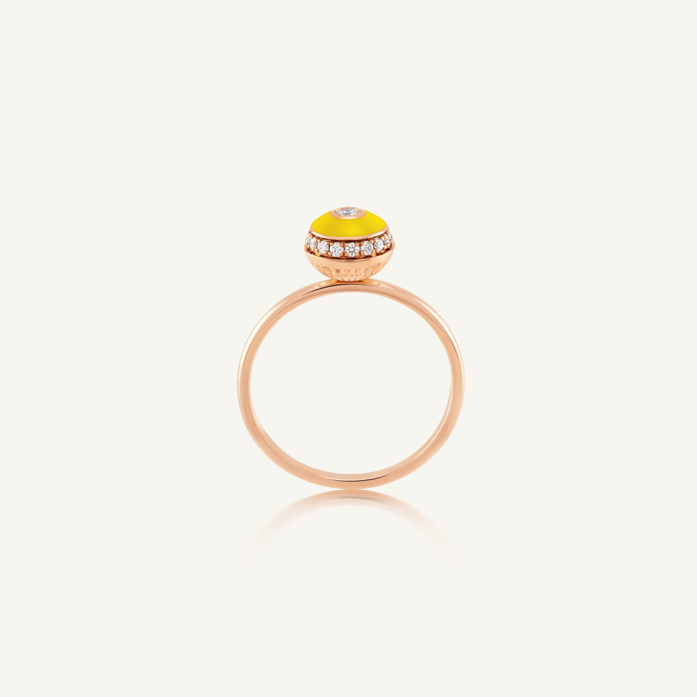 Poetry in Motion Allure Yellow Stackable Ring