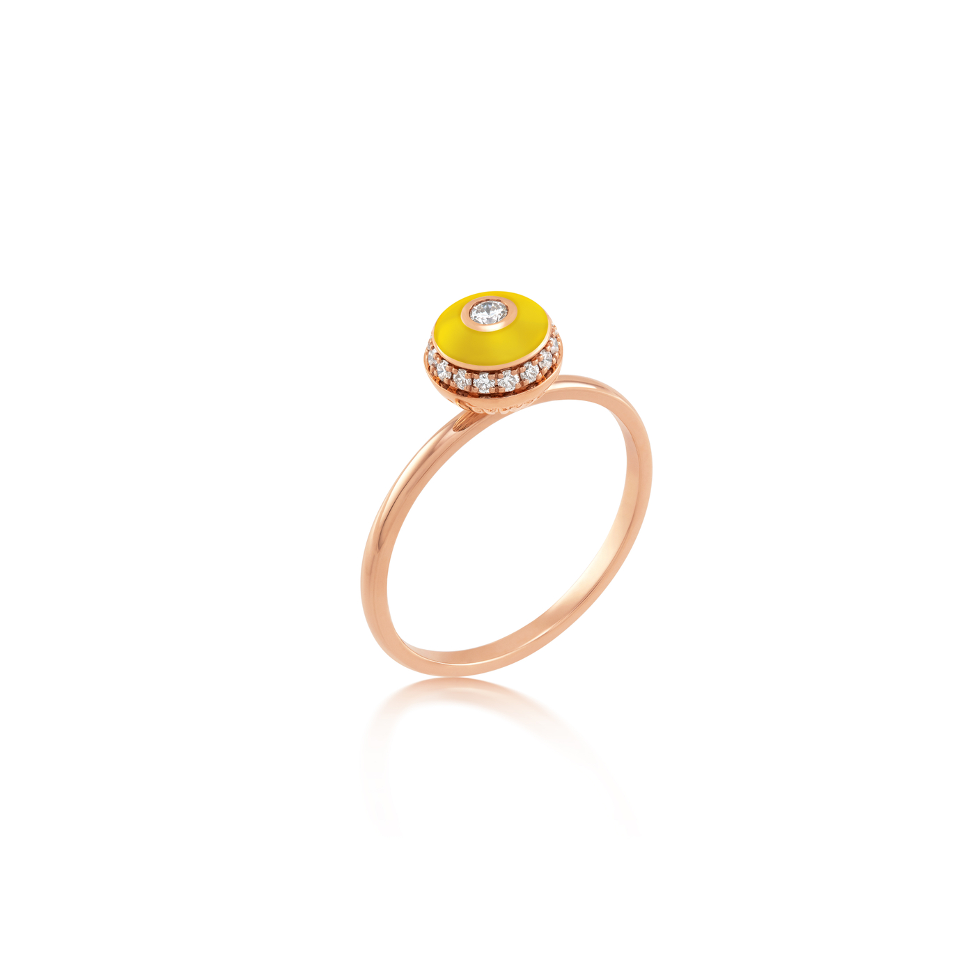 Poetry in Motion Allure Yellow Stackable Ring