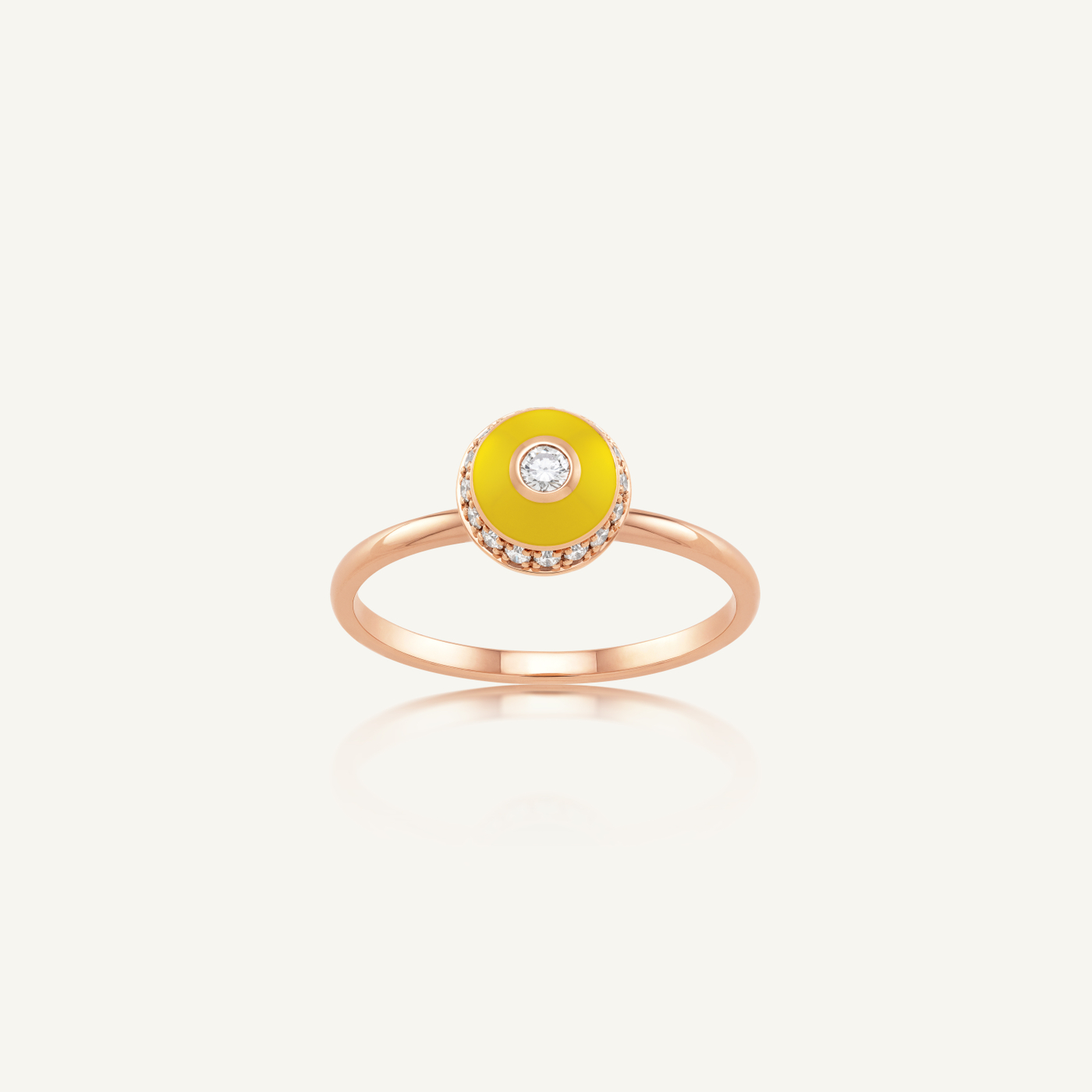 Poetry in Motion Allure Yellow Stackable Ring