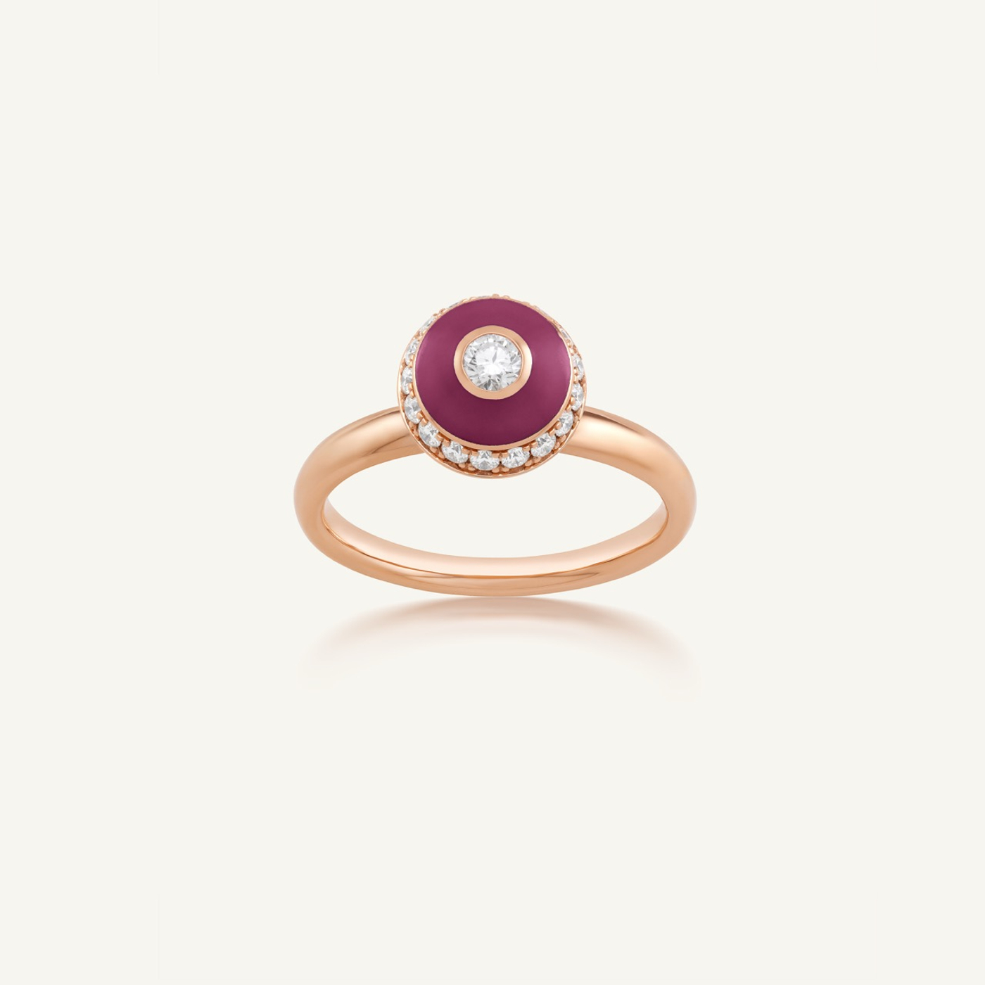 Poetry in Motion Purple Stackable Ring