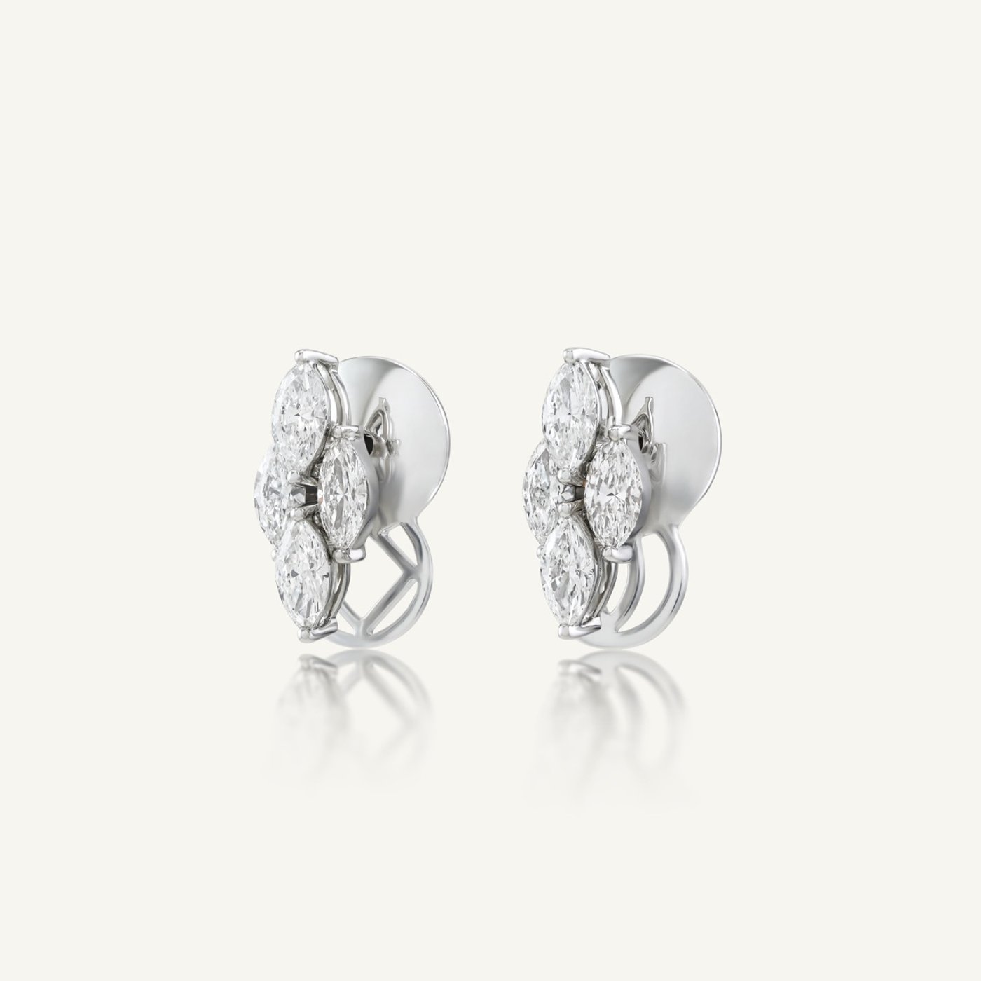 Entwine Blanche Motif Earstuds