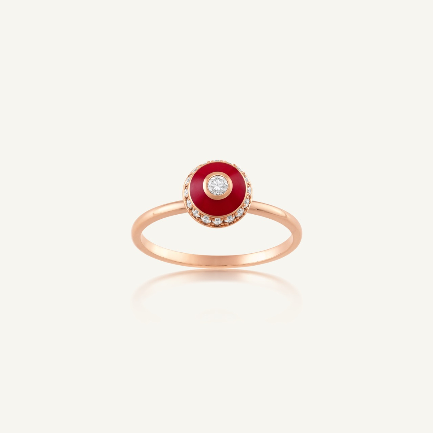 Poetry in Motion Allure Red Stackable Ring