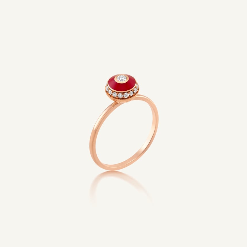 Poetry in Motion Allure Red Stackable Ring