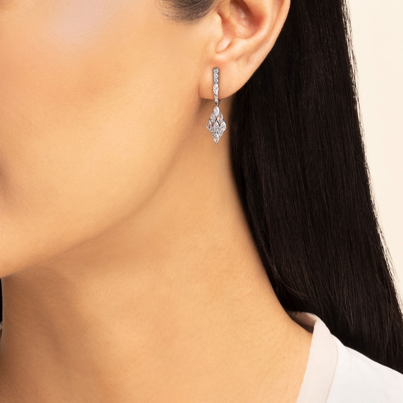 Entwine Blanche Harmony Earrings