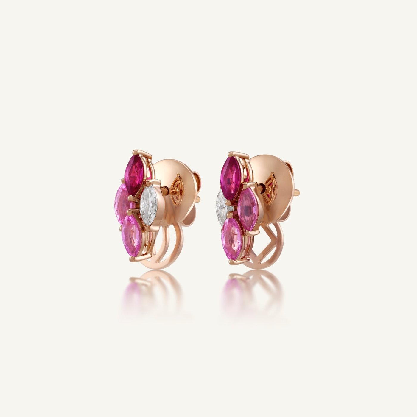 Entwine Blush Motif Earstuds