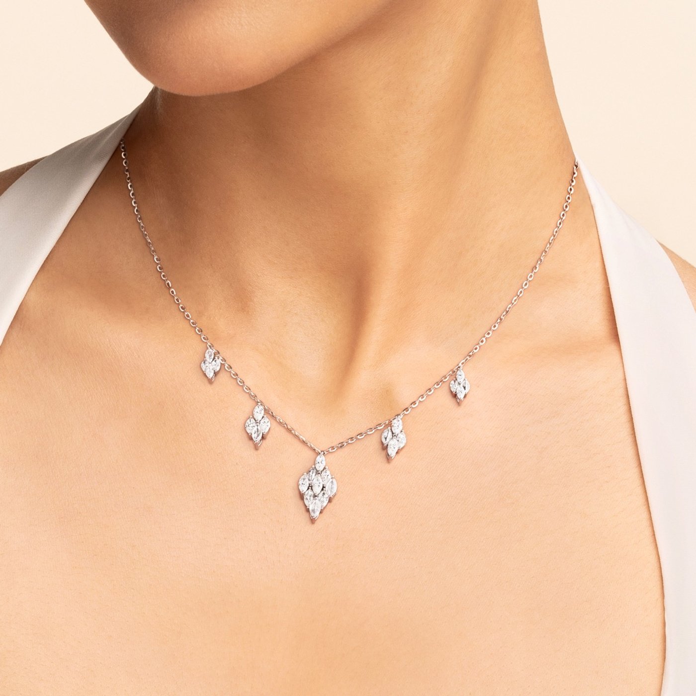 Entwine Blanche Harmony Necklace