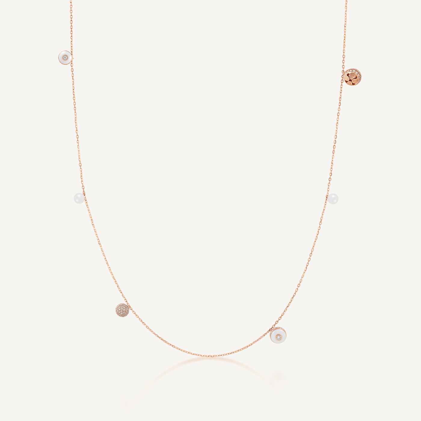 Poetry in Motion Stackable Blanche Necklace